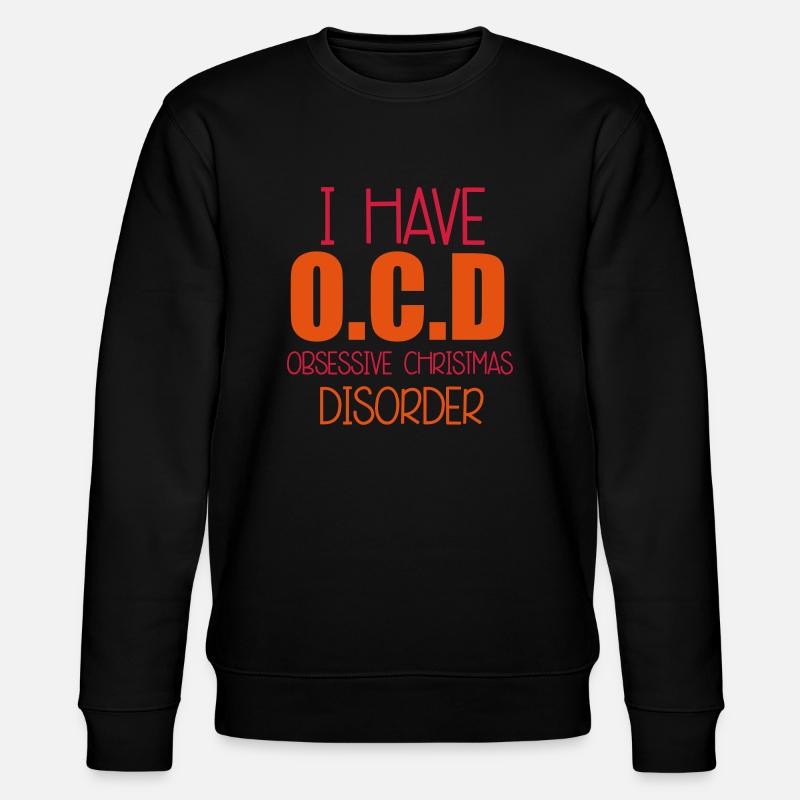 Christmas Disorder - Stanley/Stella Unisex Bio-Sweatshirt CHANGER  - Schwarz