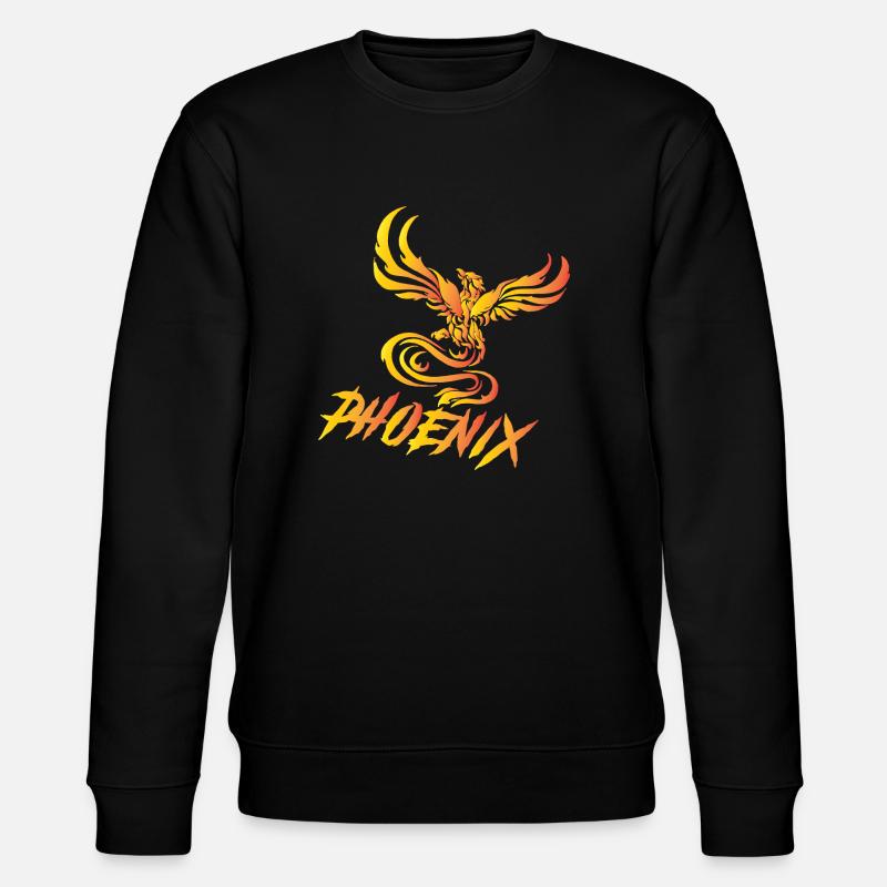 phoenix - Stanley/Stella Unisex Bio-Sweatshirt CHANGER  - Schwarz