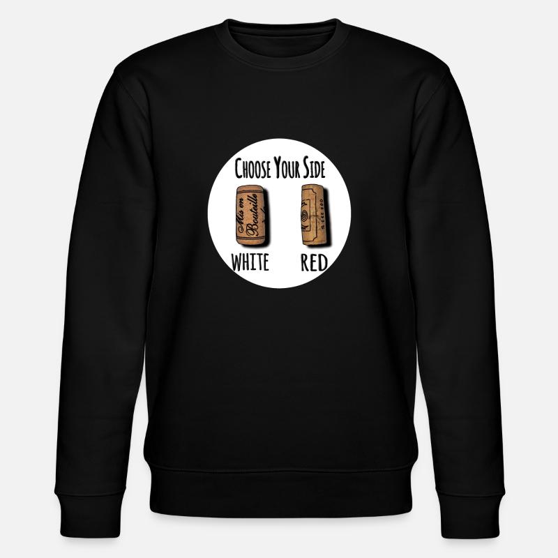 Deux bouchons - Sweat bio CHANGER Stanley/Stella Unisexe - noir