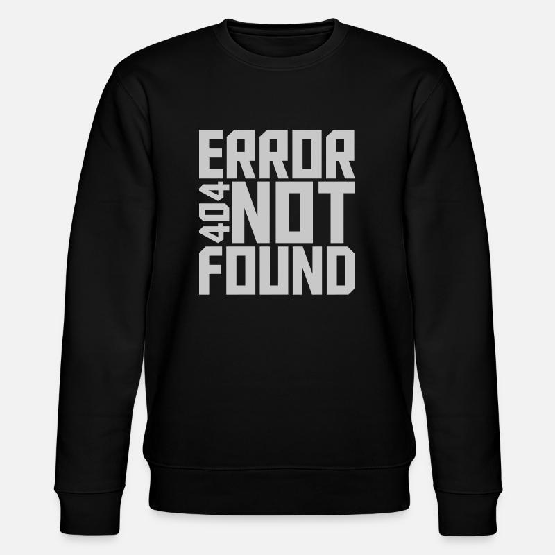 Error 404 not found - Stanley/Stella CHANGER Unisex Organic Sweatshirt - black