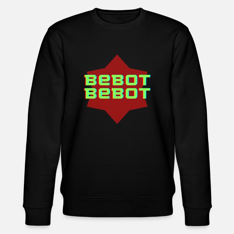 bebot - Stanley/Stella Unisex Bio-Sweatshirt CHANGER  - Schwarz