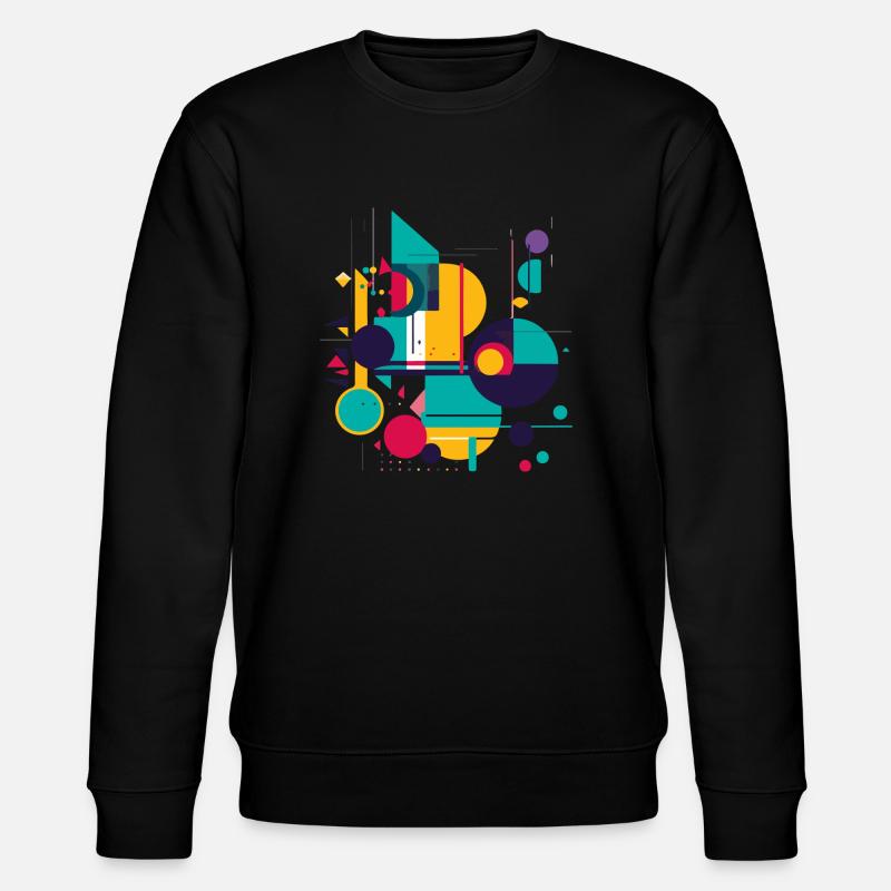 Abstract design - Stanley/Stella CHANGER Unisex Organic Sweatshirt - black
