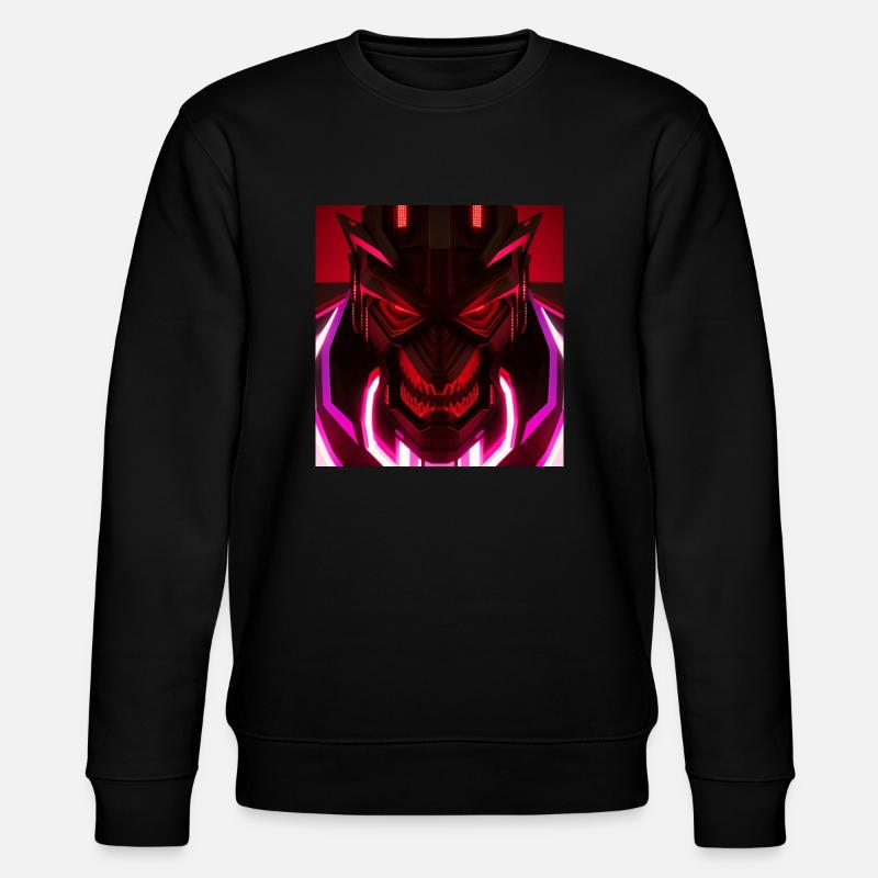 Digitalmonster - Stanley/Stella Unisex Bio-Sweatshirt CHANGER - Schwarz