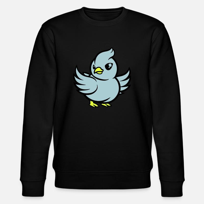 Bande dessinée de pigeon - Sweat bio CHANGER Stanley/Stella Unisexe - noir