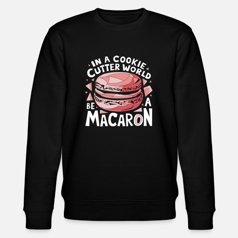 Soyez unique comme un macaron - Sweat bio CHANGER Stanley/Stella Unisexe - noir