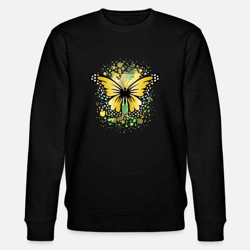 Papillon - Sweat bio CHANGER Stanley/Stella Unisexe - noir