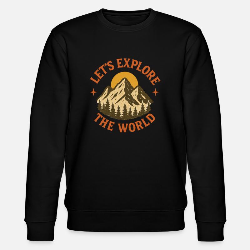 Explorons le monde - Sweat bio CHANGER Stanley/Stella Unisexe - noir