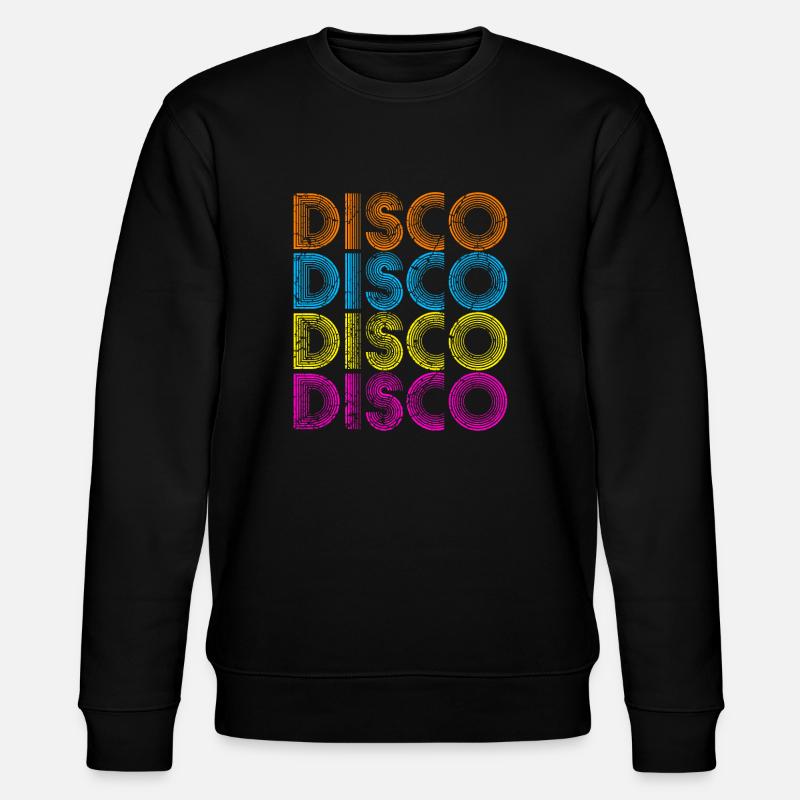 Disco Musik - Stanley/Stella Unisex Bio-Sweatshirt CHANGER  - Schwarz