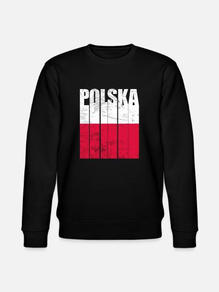 Poland - Stanley/Stella CHANGER Unisex Organic Sweatshirt - black