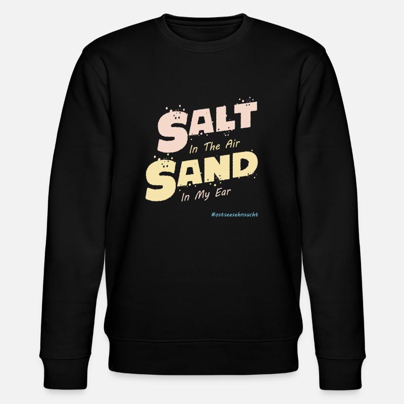 Mer Baltique (édition Salt-Sand) - Sweat bio CHANGER Stanley/Stella Unisexe - noir