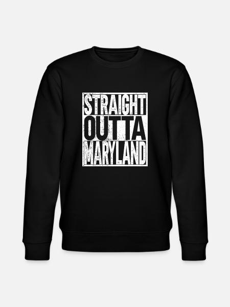 Maryland - Stanley/Stella CHANGER Unisex Organic Sweatshirt - black