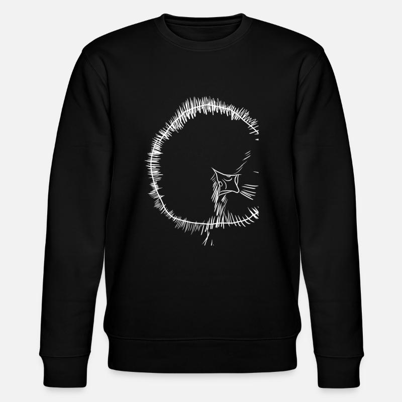 Seidenhuhn - Stanley/Stella Unisex Bio-Sweatshirt CHANGER - Schwarz