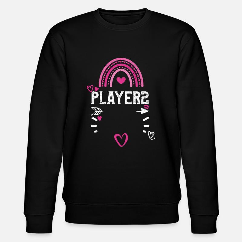 Player2 - Saint-Valentin - Sweat bio CHANGER Stanley/Stella Unisexe - noir