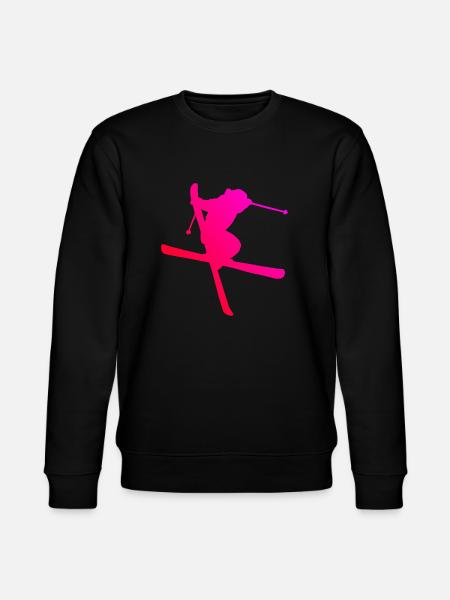 Ski Freestyle Salto de Esquí Pista Masculino - Sudadera ecológica unisex CHANGER de Stanley/Stella - negro
