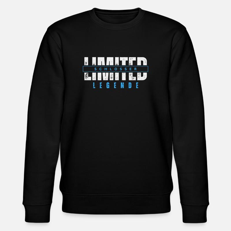 Limited locksmith legend. - Stanley/Stella CHANGER Unisex Organic Sweatshirt - black
