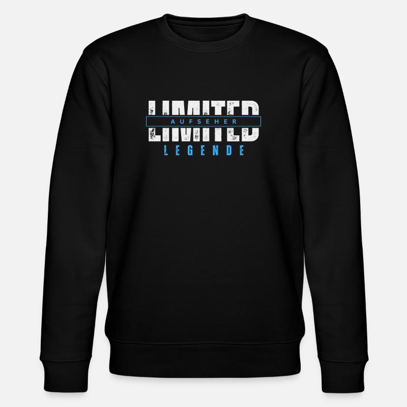 Limited Overseer Legend. - Stanley/Stella CHANGER Unisex Organic Sweatshirt - black