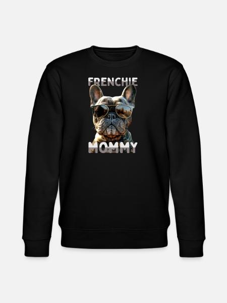 Frenchie Mor Mors dag Grand Danois - Stanley/Stella økologisk unisex-sweatshirt CHANGER  - sort
