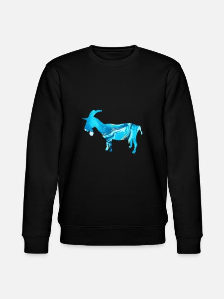 ZIEGE - Stanley/Stella Unisex Bio-Sweatshirt CHANGER  - Schwarz