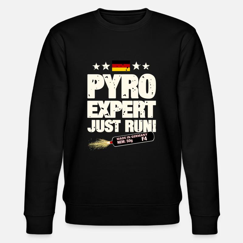 Pyrotechnie - Sweat bio CHANGER Stanley/Stella Unisexe - noir