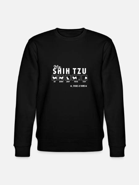 Shih Tzu - Sweat bio CHANGER Stanley/Stella Unisexe - noir