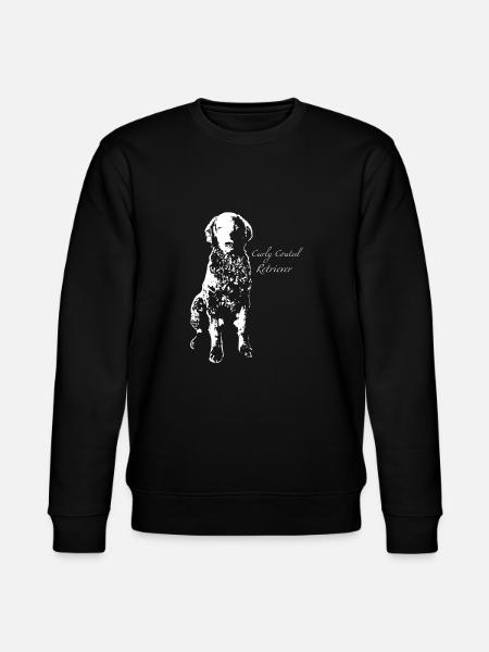 Curly Coated Retriever - Stanley/Stella Unisex Bio-Sweatshirt CHANGER - Schwarz