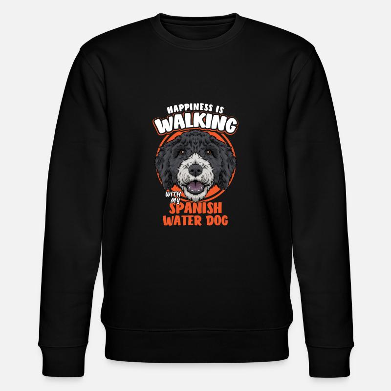 Chien d'eau espagnol - Sweat bio CHANGER Stanley/Stella Unisexe - noir