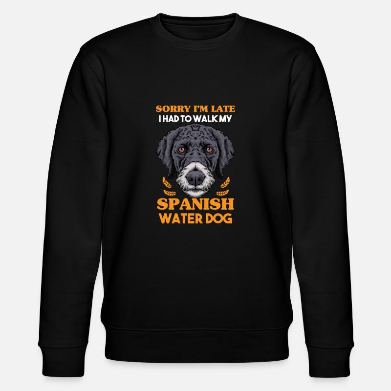 Chien d'eau espagnol - Sweat bio CHANGER Stanley/Stella Unisexe - noir