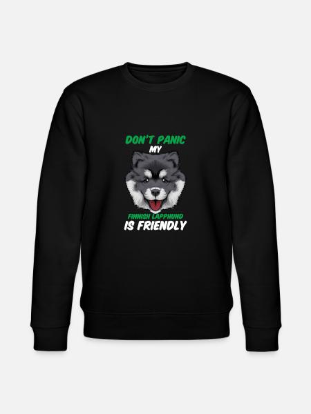 Finnish Lapphund - Stanley/Stella CHANGER Unisex Organic Sweatshirt - black