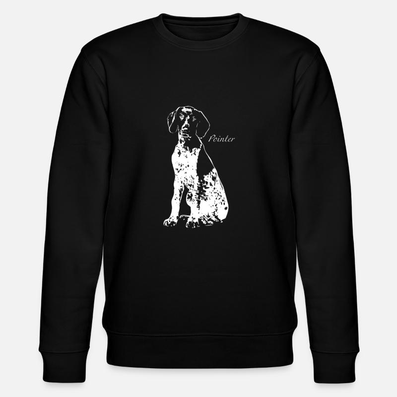 pointer - Stanley/Stella CHANGER Unisex Organic Sweatshirt - black