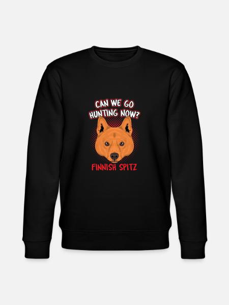 Finnischer Spitz - Stanley/Stella Unisex Bio-Sweatshirt CHANGER - Schwarz