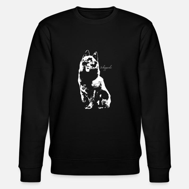 Schipperke - Stanley/Stella Unisex Bio-Sweatshirt CHANGER  - Schwarz