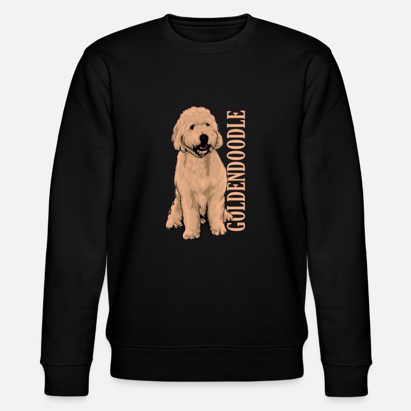 Goldendoodle - Stanley/Stella Unisex Bio-Sweatshirt CHANGER  - Schwarz