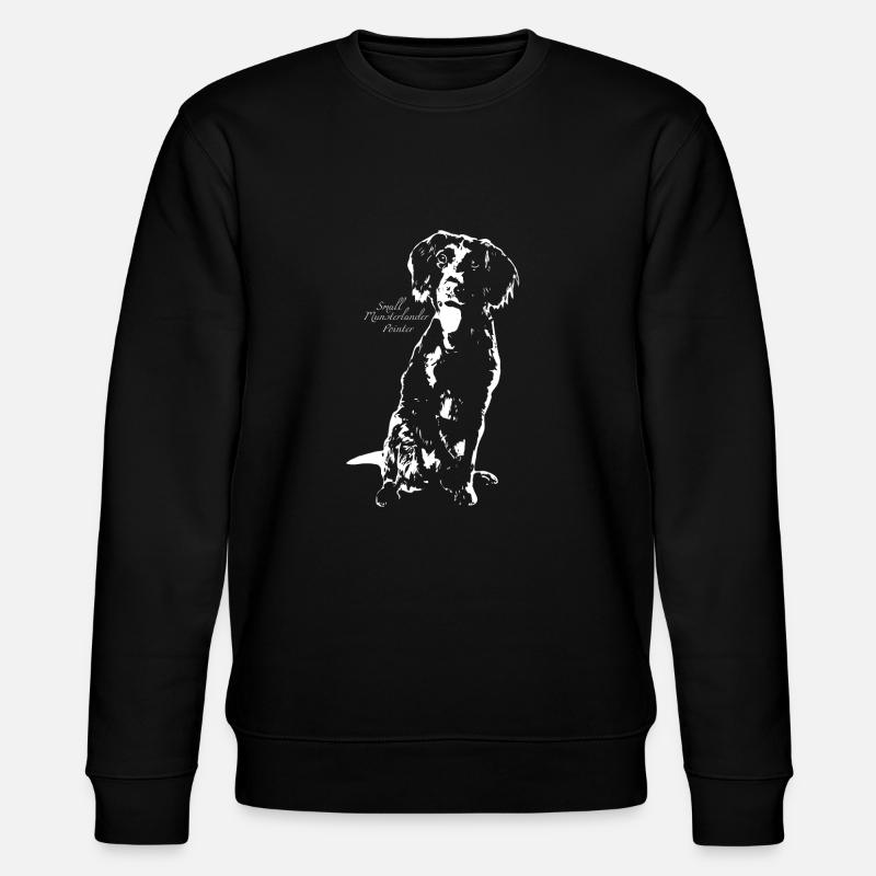 Small Münsterländer - Stanley/Stella CHANGER Unisex Organic Sweatshirt - black