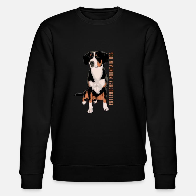 Entlebucher Sennenhund - Sweat bio CHANGER Stanley/Stella Unisexe - noir