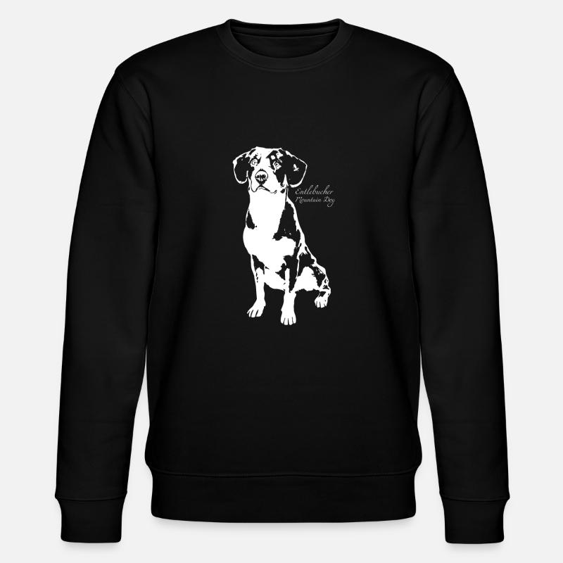 Entlebucher Sennenhund - Sweat bio CHANGER Stanley/Stella Unisexe - noir