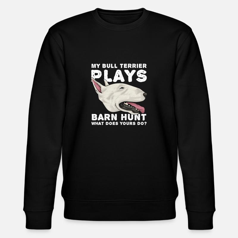 Bull Terrier - Stanley/Stella CHANGER Unisex Organic Sweatshirt - black