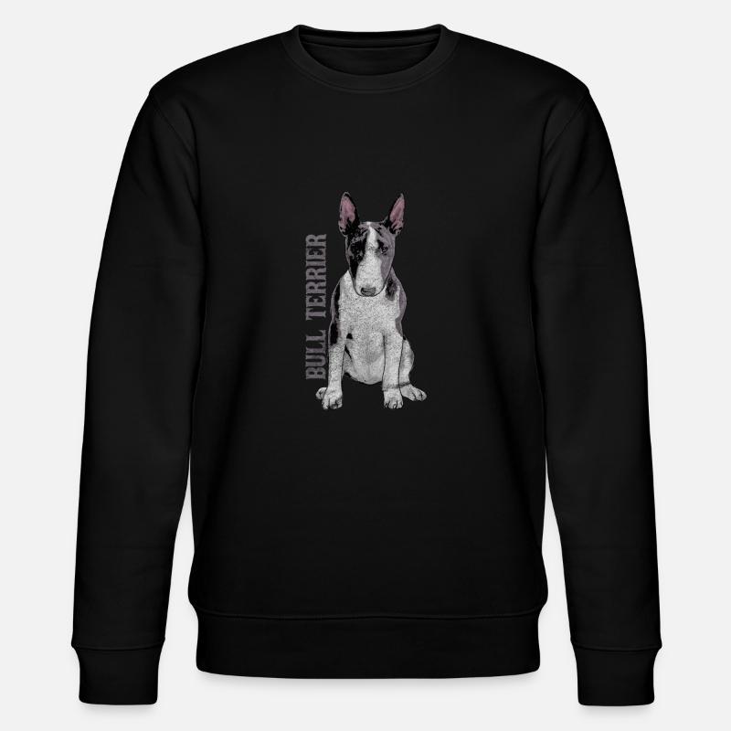 Bull Terrier - Stanley/Stella CHANGER Unisex Organic Sweatshirt - black