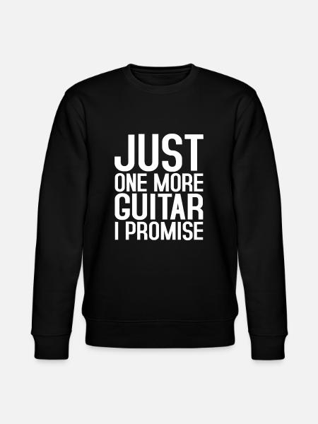 guitars - Stanley/Stella CHANGER Unisex Organic Sweatshirt - black