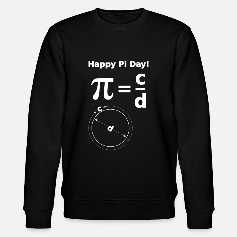 Math Pi - Stanley/Stella CHANGER Unisex Organic Sweatshirt - black