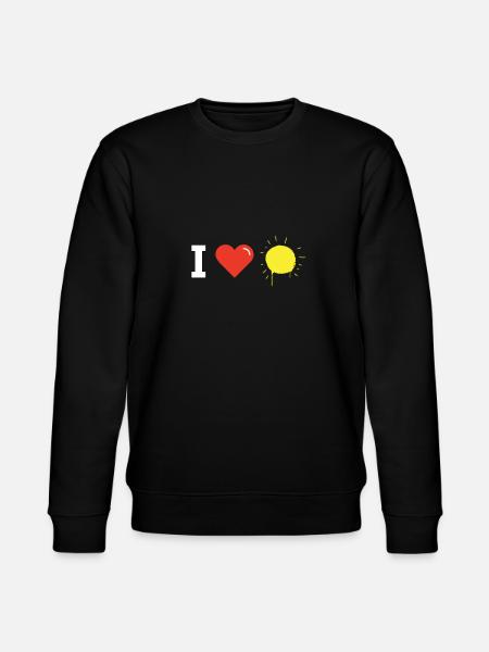 Sommer Liebe - Stanley/Stella Unisex Bio-Sweatshirt CHANGER  - Schwarz