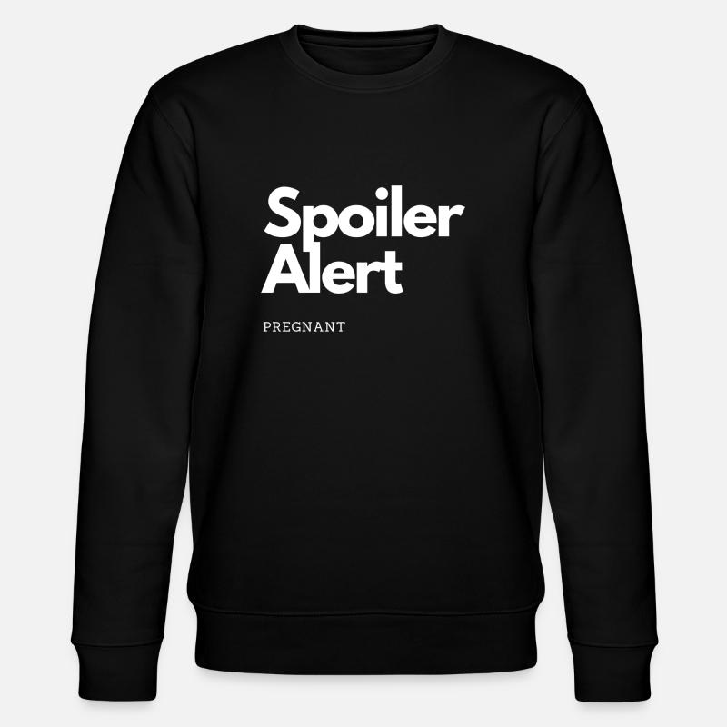 Spoiler Alert Conception enceinte - Sweat bio CHANGER Stanley/Stella Unisexe - noir