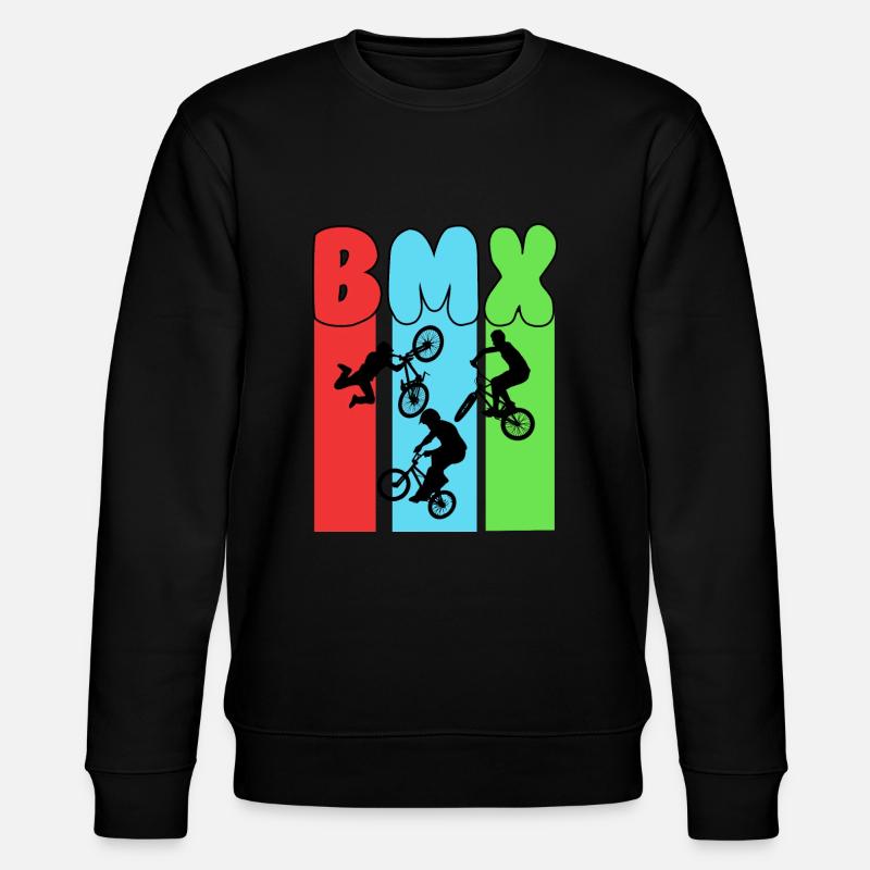 BMX - Stanley/Stella CHANGER Unisex Organic Sweatshirt - black