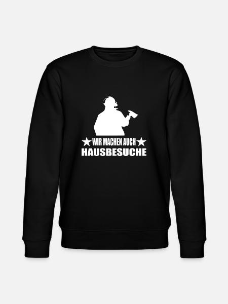 Feuerwehr - Stanley/Stella Unisex Bio-Sweatshirt CHANGER  - Schwarz
