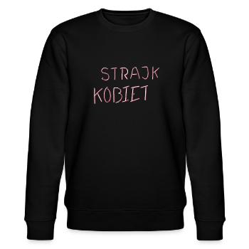 strajk kobiet - Stanley/Stella CHANGER Unisex Organic Sweatshirt - black - Front - Nik (191cm) & Marisol (170cm)