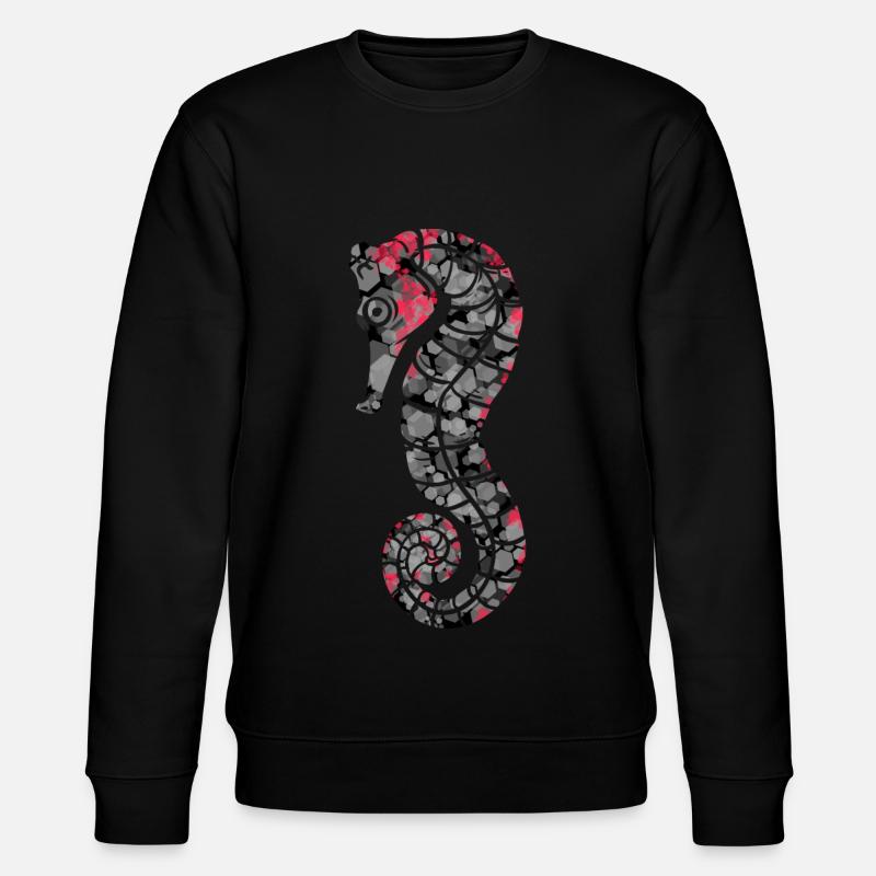 hippocampe - Sweat bio CHANGER Stanley/Stella Unisexe - noir