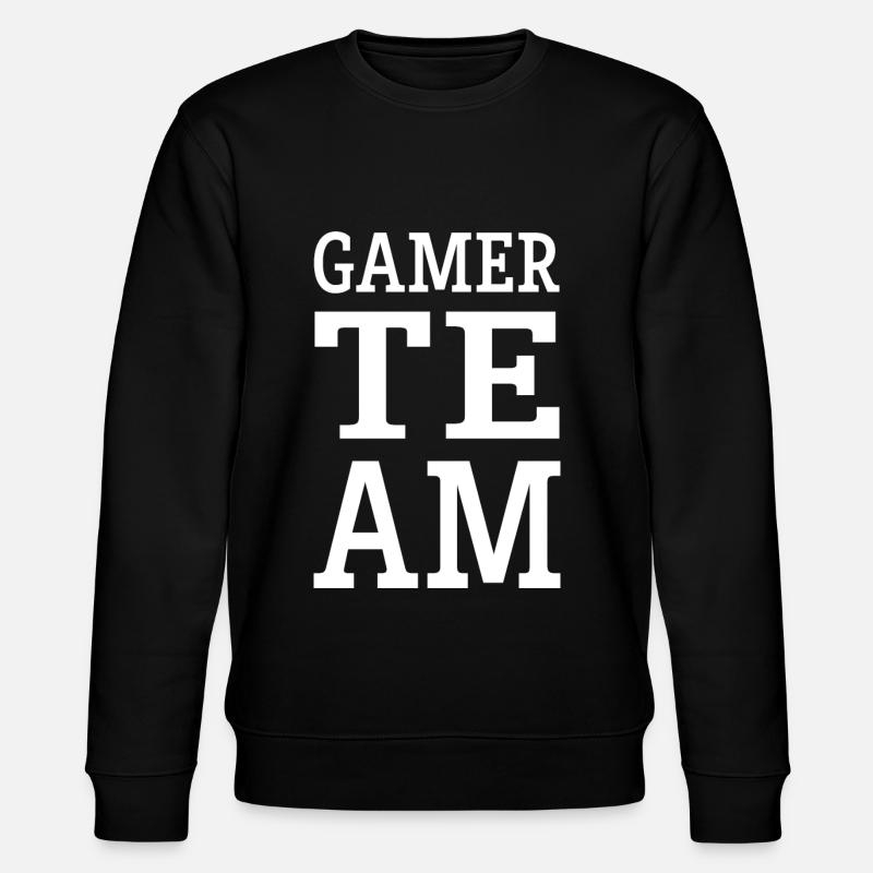 Gamer Team - Stanley/Stella CHANGER Unisex Organic Sweatshirt - black