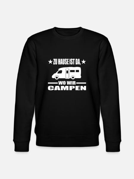 Camping - Stanley/Stella Unisex Bio-Sweatshirt CHANGER - Schwarz