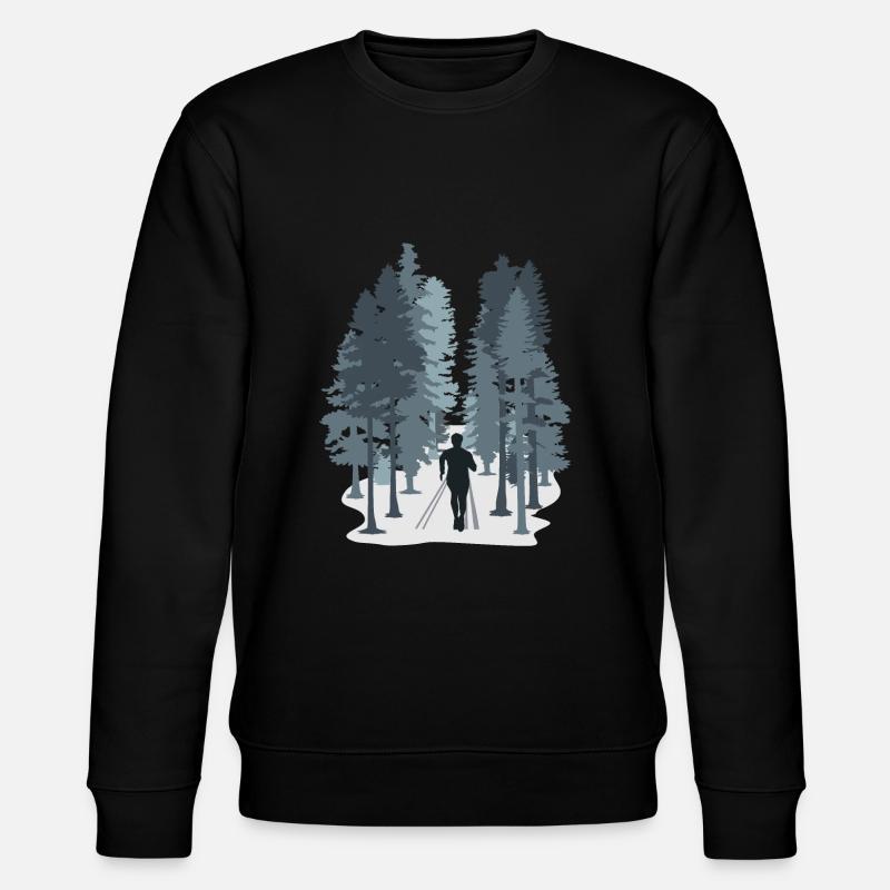 Courir, Courir, Trail Running - Sweat bio CHANGER Stanley/Stella Unisexe - noir