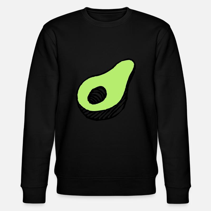 Avocado - Stanley/Stella Unisex Bio-Sweatshirt CHANGER  - Schwarz