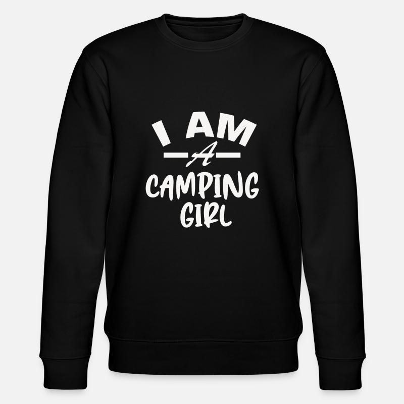 Camping - Sweat bio CHANGER Stanley/Stella Unisexe - noir